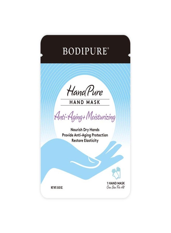 Bodipure HandPure Moisturizing Hand Gloves Manicure Kit Soft Hand Mask & Manicure Gloves - Moisturizing Hand and Nail Treatment And Strengthener (50 Packs) - Image 1